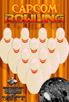 Capcom Bowling (set 1) screen shot title